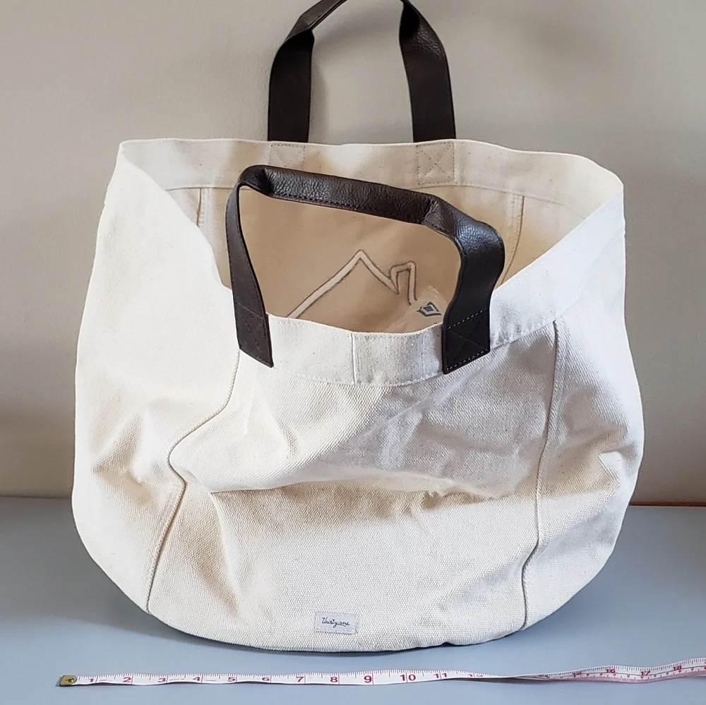 Thirty-One Tote with a Home Embroidered on the Front